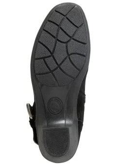 ELENA EDEN Stiefelette mit flotter Raffung und Zier-Schließe