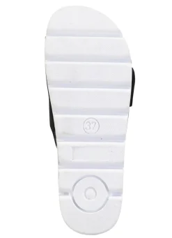 ELENA EDEN, trendige Damen-Pantoletten, aus Leder