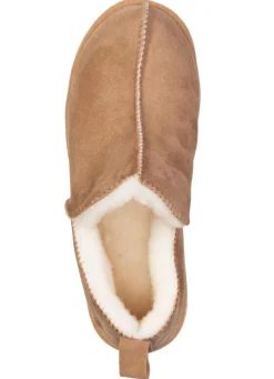 ELENA EDEN, warme Damen-Hausschuhe, Weite G, mit Lammfell