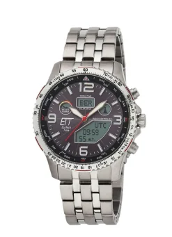 ETT EGS-11572-21M Funk-Solar-Herrenuhr