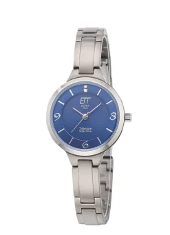 ETT-Solar-Damenuhr ELT-12147-31M mit Quartzuhrwerk
