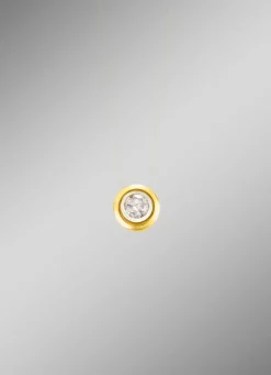 Exklusiv bei Bader: Anhänger in Bicolor mit 1 Brillant