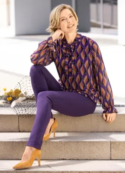 Fabelhafte Bluse mit Bindeband