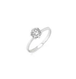 Fabelhafter Solitär-Damenring mit Brillant