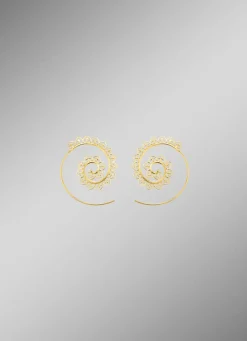 Filigrane Ohrringe aus Gold