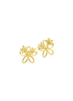 Filigrane Ohrstecker im Blumendesign