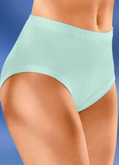 Fünferpack Slips aus reiner Baumwolle
