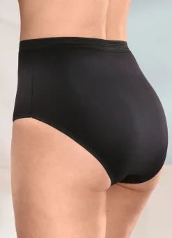 Fünferpack Slips mit Blumenmotiv