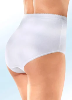 Fünferpack Slips mit elastischen Abschlüssen, auch als Spar-Zehnerpack erhältlich