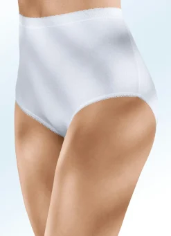 Fünferpack Slips mit elastischen Abschlüssen, auch als Spar-Zehnerpack erhältlich