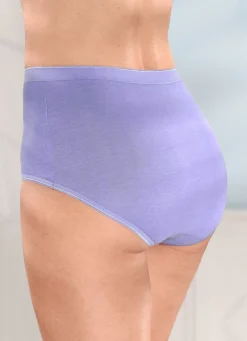 Fünferpack Slips mit elastischen Abschlüssen