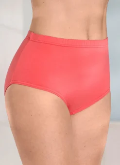 Fünferpack Slips mit Gummizug im Bund