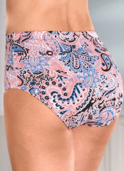 Fünferpack Slips mit Paisley -Dessin
