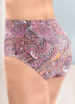 Fünferpack Slips mit Paisley-Dessin