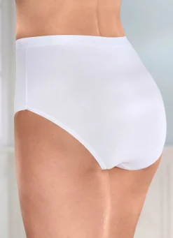 Fünferpack Slips mit strukturiertem Elastikbund