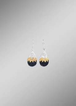 Funkelnde Ohrhaken mit Swarovski-Elements