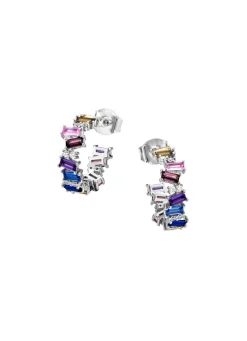 Funkelnde Vielfalt: Creolen mit synth. Zirkonia