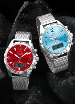 Funk-Herrenuhr mit Funktionen