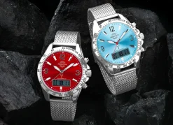 Funk-Herrenuhr mit Funktionen