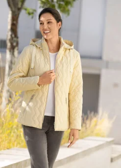 Funktionsjacke mit abnehmbarer Kapuze