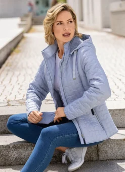 Funktionsjacke mit interessantem Stepp