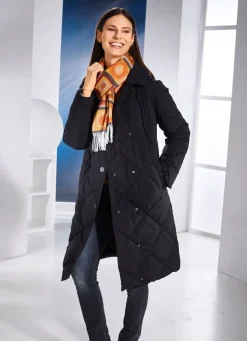 Funktionsmantel mit Rautenstepp