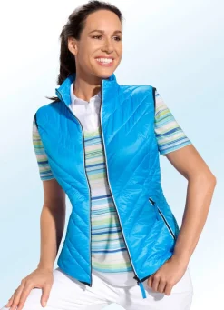 Funktionsweste mit Diagonalstepp