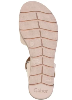 Gabor, modische Damen-Sandaletten, Weite G, mit Gummizug
