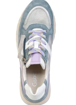 Gabor, trendige Damen-Sneaker, Weite H, mit herausnehmbarem Fußbett