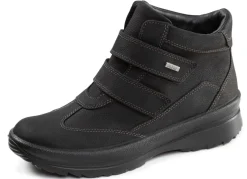 Gefütterte Damen-Boots, Winterschuhe, Weite H, mit Plüsch