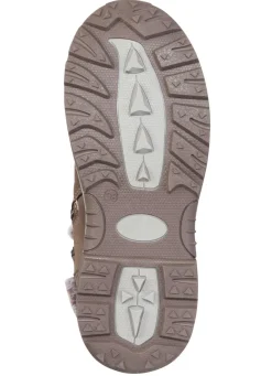 Gefütterte Damen-Stiefel, Winterschuhe, mit Reißverschluss