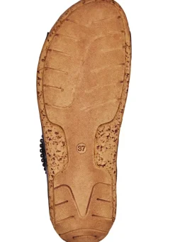 Gemini, bequeme Damen-Pantoletten, Weite G, mit Klettverschluss