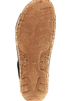 Gemini, bequeme Damen-Sandalen, Weite G, mit Gummizug