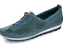 Gemini, bequeme Damen-Slipper, Weite G, mit herausnehmbarem Fußbett