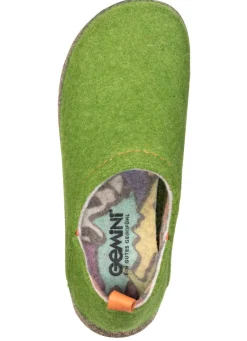 Gemini, komfortable Damen-Hausschuhe, Weite G, mit herausnehmbarem Fußbett