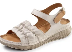 Gemini, leichte Damen-Sandalen, Weite G, aus Leder