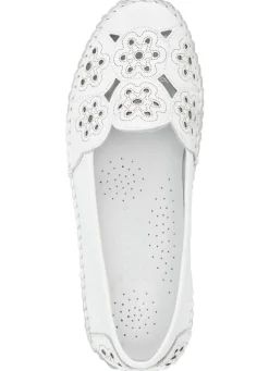 Gemini, leichte Damen-Slipper, Weite G, mit herausnehmbarem Fußbett