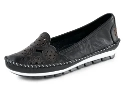 Gemini, leichte Damen-Slipper, Weite G, mit herausnehmbarem Fußbett