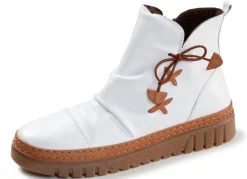 Gemini, modische Damen-Boots, Weite G, Winterschuhe, mit herausnehmbarem Fußbett