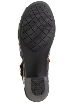 Gemini, modische Damen-Sandaletten, Weite G, mit Gummizug