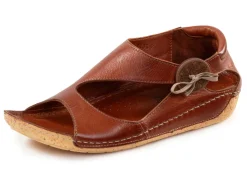 Gemini Sandale aus teils schattiertem Rind-Nappaleder