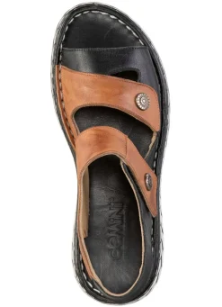 Gemini Sandale mit Metallschmuck