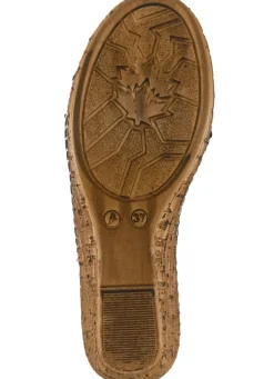 Gemini, schicke Damen-Sandaletten, Weite G, mit Gummizug