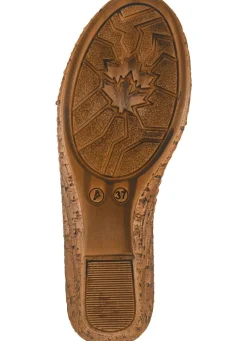 Gemini, schicke Damen-Sandaletten, Weite G, mit Gummizug