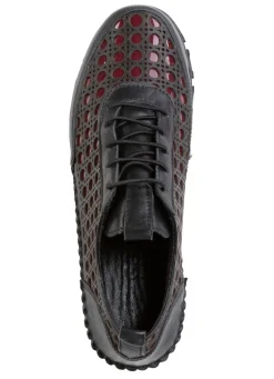 Gemini Schnürschuh aus gelochtem Nappaleder