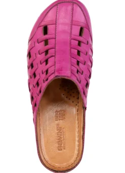 Gemini, sommerliche Damen-Clogs, Weite G, mit Gummizug