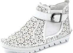 Gemini, sommerliche Damen-Stiefeletten, Weite G, mit herausnehmbarem Fußbett