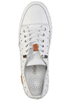 Gemini, sommerliche Damen-Schnürschuhe, Weite G, mit herausnehmbarem Fußbett