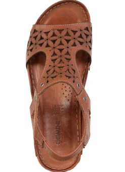 Gemini, sommerliche Damen-Sandalen, Weite G, aus Leder