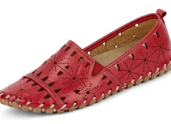 Gemini, sommerliche Damen-Slipper, Weite G, mit herausnehmbarem Fußbett